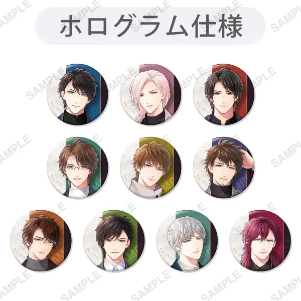 トレーディングホログラム缶バッジ「Catch Your Eye」