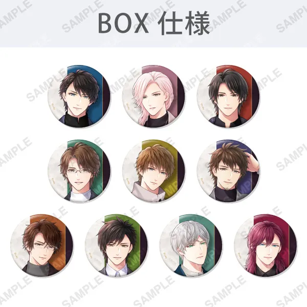 トレーディングホログラム缶バッジ「Catch Your Eye」